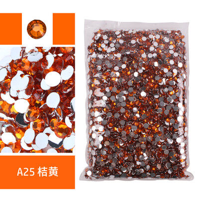 Nagy csomag, 2-6 mm-es gyanta, nem forró fix strasszos nagykereskedés lapos hátú műanyag kristályok köröm barkács csillámok Ctrazы Stone