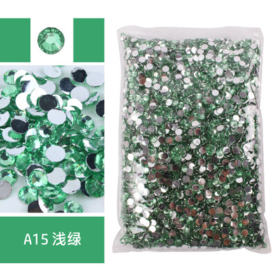 Nagy csomag, 2-6 mm-es gyanta, nem forró fix strasszos nagykereskedés lapos hátú műanyag kristályok köröm barkács csillámok Ctrazы Stone