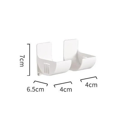 2 para zidnih vreća za smeće Držač vreća za smeće Kutija za pohranu Organizator Plastična vrećica Spremnik za film Dozator za kuhinjsku policu