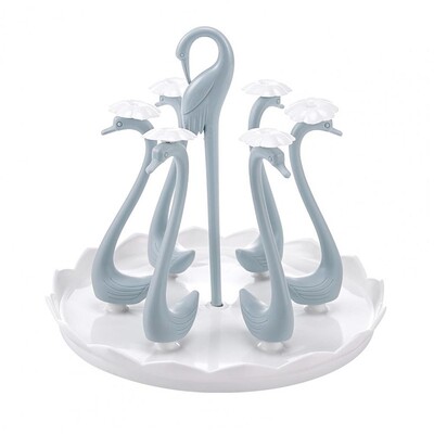 Ποτηροθήκη Περιστρεφόμενη Γρήγορη Αποστράγγιση Ισχυρή φέρουσα Σχεδίαση Κύκνου Οργανωτής Αποθήκευσης Κυπέλλων Αντεστραμμένη Σχεδίαση Θήκη ποτών