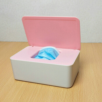 New Plastic Tissue Box Wet Tissue Holder Cover Wipes Paper Tissue Paper Box Storage Paper Towel Dispenser Home Napkin Organizer