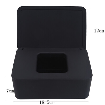 Nova plastična kutija za maramice Držač mokrih maramica Poklopac Maramice Papirnate maramice Kutija za pohranu papira Dozator papirnatih ručnika Kućni organizator salveta