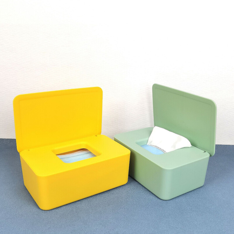 Nova plastična kutija za maramice Držač mokrih maramica Poklopac Maramice Papirnate maramice Kutija za pohranu papira Dozator papirnatih ručnika Kućni organizator salveta