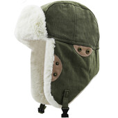 Ανδρικά Γυναικεία Χειμερινή Ποδηλασία Σκι Χιόνι Αντιανεμικά Καπέλα Bomber Plus Velvet Thic Ζεστή Προστασία Αυτιών Μαλακό καπέλο αυτιού Καπέλα για σκι για σκι