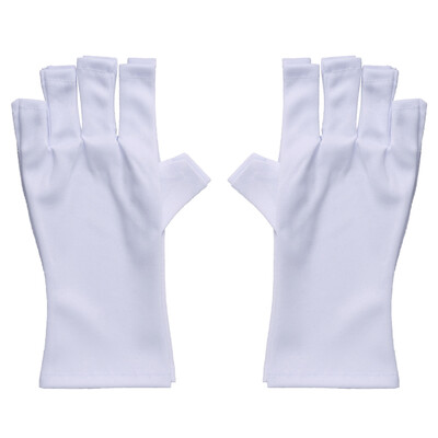 2kom Rukavice za zaštitu od UV zraka Led svjetiljka Zaštitne rukavice otporne na zračenje Rukavice za UV lampu Sušilica za nokte Alati za manikuru