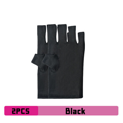 1 par rukavica za nail art rukavice za zaštitu od UV zračenja rukavice za zaštitu od UV zračenja zaštitnik za gel za nail art UV LED lampa alat