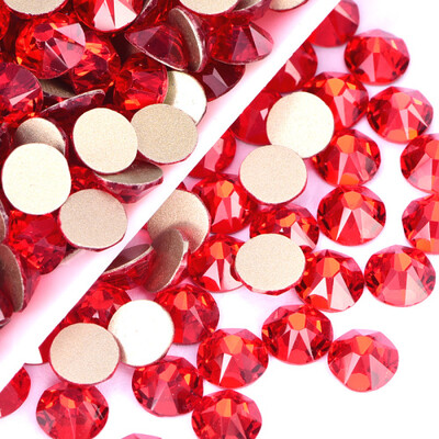 Új színek 8 nagy+8 kis vágású köröm strasszok Crystal AB üveg SS20 nem hotfix strassz körömdísz ruhák H0959