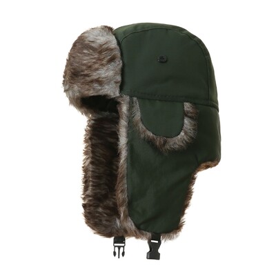 Ανδρικό Winter Trapper Aviator Trooper Earflap Ζεστό ρωσικό αδιάβροχο καπέλο σκι βομβαρδιστικό καπέλο Ρωσικά καπέλα ζεστά προστατευτικά αυτιών