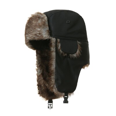 Ανδρικό Winter Trapper Aviator Trooper Earflap Ζεστό ρωσικό αδιάβροχο καπέλο σκι βομβαρδιστικό καπέλο Ρωσικά καπέλα ζεστά προστατευτικά αυτιών