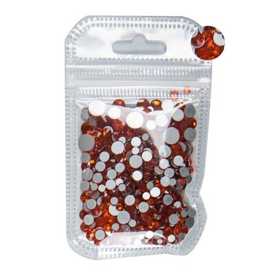 5 grama mješovite veličine ss3-ss30 plavo/zeleno/ružičasto/bijeli opal 3D Crystal Nails Art vještački dijamant, ravni stakleni ukras za nokte