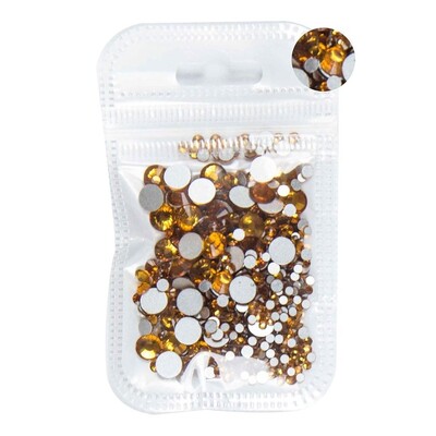 5 grama mješovite veličine ss3-ss30 plavo/zeleno/ružičasto/bijeli opal 3D Crystal Nails Art vještački dijamant, ravni stakleni ukras za nokte