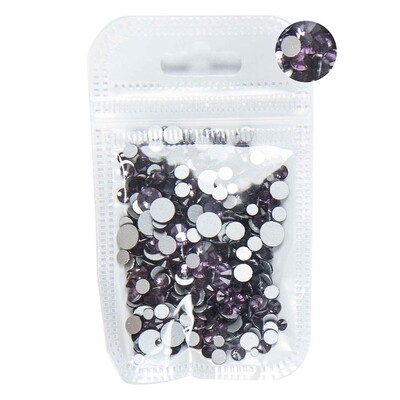 5 grama mješovite veličine ss3-ss30 plavo/zeleno/ružičasto/bijeli opal 3D Crystal Nails Art vještački dijamant, ravni stakleni ukras za nokte