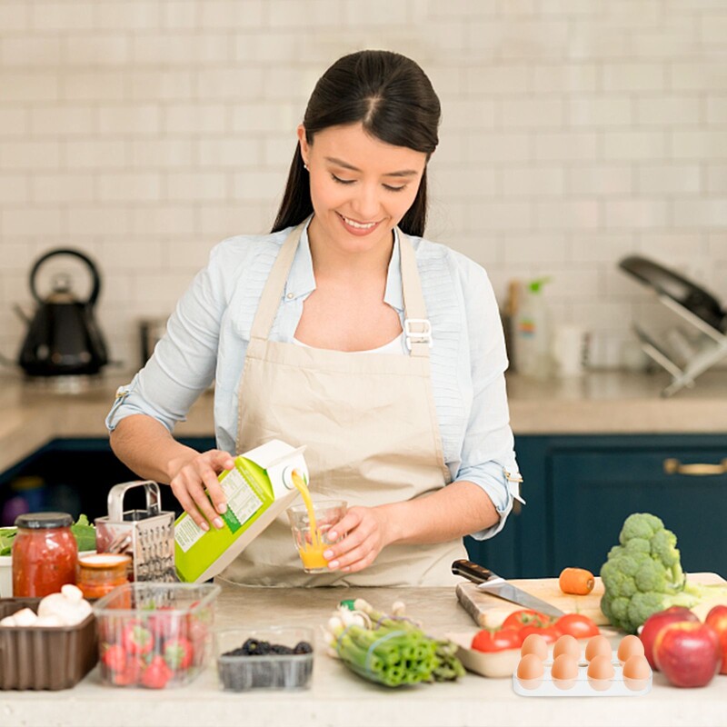 1kom 6/8 rešetki Držač Posuda za jaja Držač jaja za hladnjak Kutija za pohranu jaja Držač za jaja Posuda za pohranu jaja