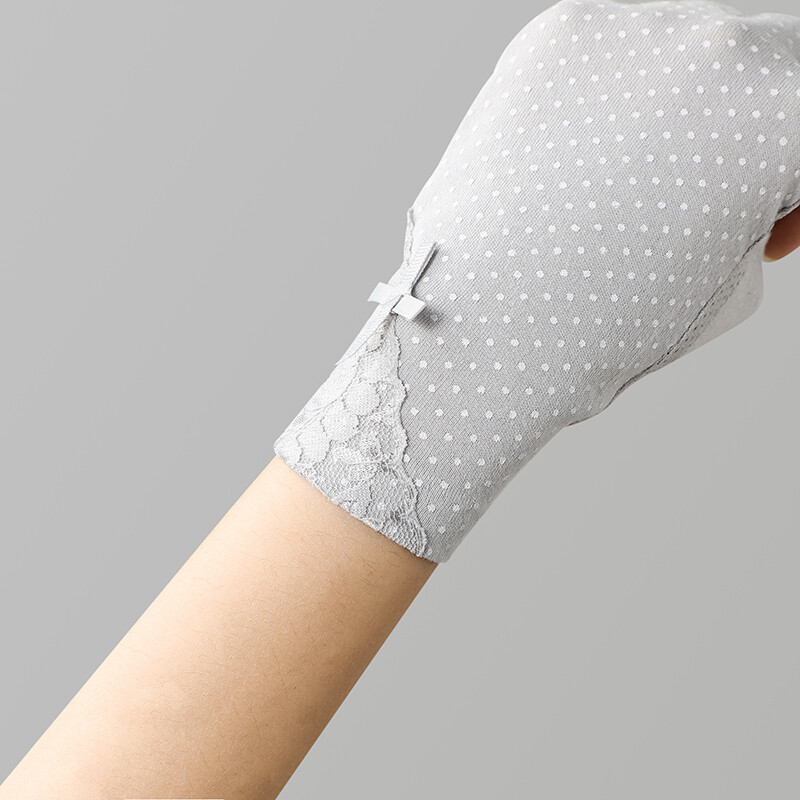 Moterų vasaros ploni pirštai be pirštų važinėjimas puse pirštų vairavimas neslystantis jutiklinis ekranas, apsaugantis nuo ultravioletinių spindulių, pirštinės, moteriškos