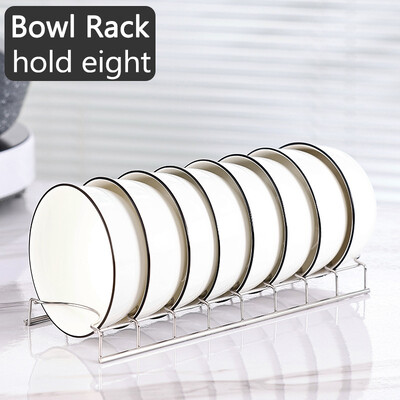 Nõude korrastaja Köök Roostevabast terasest nõudehoidik Kodu Söögiriistad Nõud Potikaane Riiul Majapidamisnõude riiuli köögitarvikud