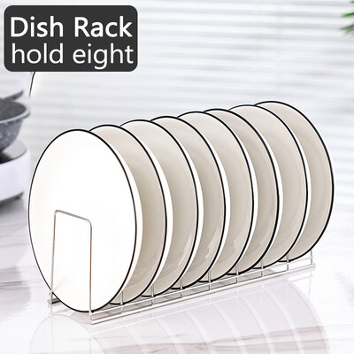 Nõude korrastaja Köök Roostevabast terasest nõudehoidik Kodu Söögiriistad Nõud Potikaane Riiul Majapidamisnõude riiuli köögitarvikud