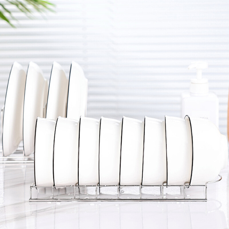 Nõude korrastaja Köök Roostevabast terasest nõudehoidik Kodu Söögiriistad Nõud Potikaane Riiul Majapidamisnõude riiuli köögitarvikud