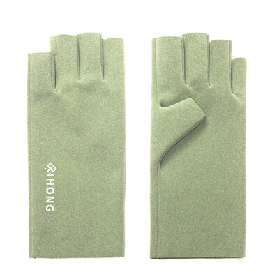 1Pair Nail Art Glove UV Apsauginė Pirštinė Anti UV Radiacinė Apsauga Pirštinės Apsauga Nail Art Gel Led Lemp Manikiūro Įrankis