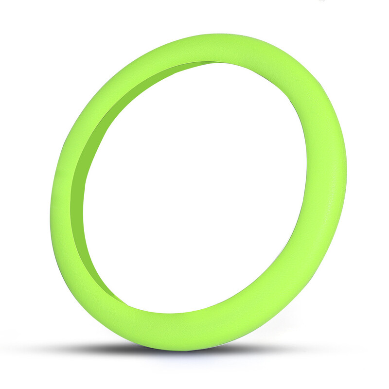 Τιμόνι, Φωτεινό κάλυμμα τιμονιού σιλικόνης, κάλυμμα λαβής αυτοκινήτου, υφή δέρματος, υφή λίτσι, προστατευτικό κάλυμμα δακτυλίου