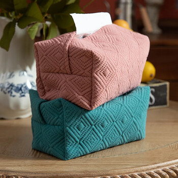 Nordic Imitation Hemp Tissue Box Set Tissue Set υφασμάτινη χάρτινη τσάντα σχεδίου Αυτοκίνητο κουτί αποθήκευσης χαρτοπετσέτας Hall Home