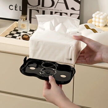 Cloud Creative Tissue Box Household Bathroom Paper Suction Box Υψηλής ποιότητας κρέμα λευκό χάρτινο κουτί τοίχου