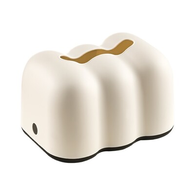 Cloud Creative Tissue Box Kutija za kućni kupaonski papir za usisavanje Vrhunska krem bijela zidna kutija za papir