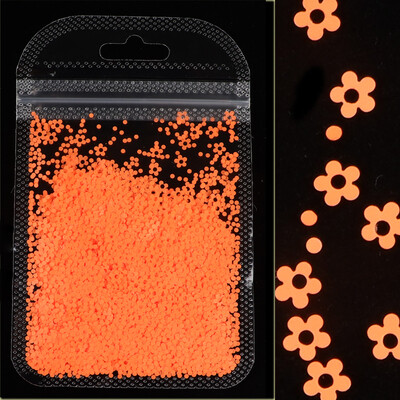 Mješavina fluorescentnog cvijeta šljive Šljokice za dizajn noktiju Svjetlucave svjetlucave ljuskice Ukrasi za nokte Gel lak Pribor za manikuru