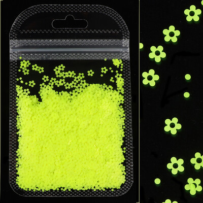 Mješavina fluorescentnog cvijeta šljive Šljokice za dizajn noktiju Svjetlucave svjetlucave ljuskice Ukrasi za nokte Gel lak Pribor za manikuru