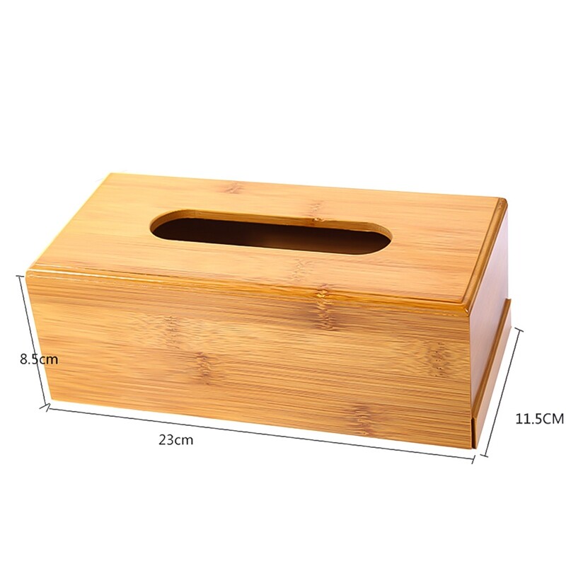 Θήκη Bamboo Tissue Box Αποθήκευση Χάρτινο κουτί Tissue Box Κάλυμμα θήκης για χαρτοπετσέτες αυτοκινήτου Θήκη Organizer Διακόσμηση σπιτιού