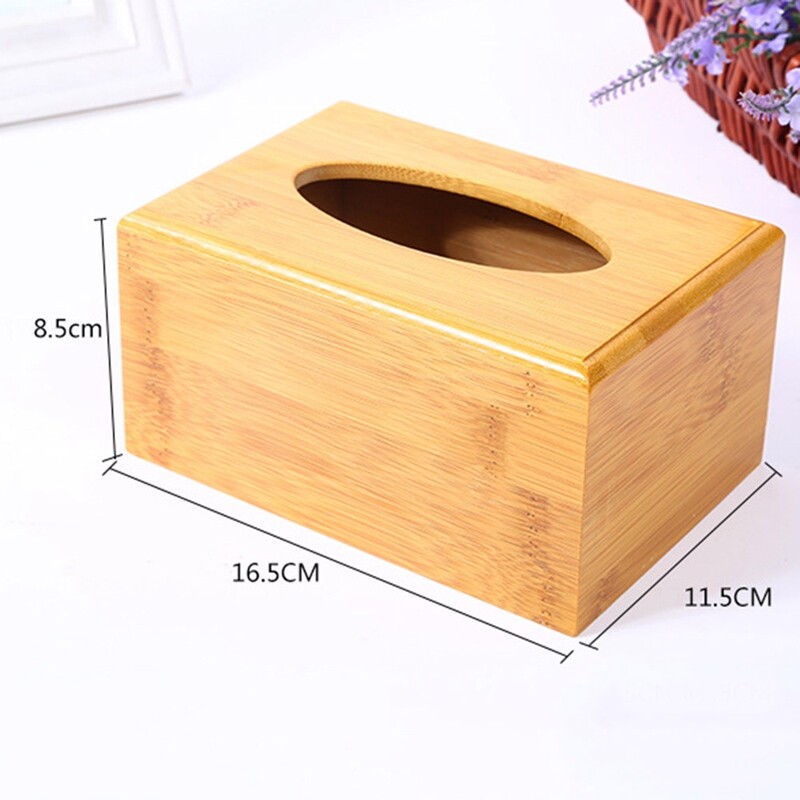 Θήκη Bamboo Tissue Box Αποθήκευση Χάρτινο κουτί Tissue Box Κάλυμμα θήκης για χαρτοπετσέτες αυτοκινήτου Θήκη Organizer Διακόσμηση σπιτιού