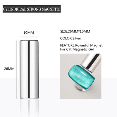 Snažni mačji magnetski štapić za reflektirajuće nokte Mačji magnetni gel lak za nokte Višenamjenski magnetni štapić Nail Art manikura alati