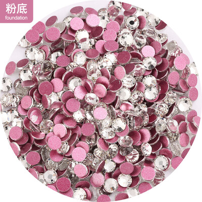 Top Glitter Crystal AB SS3-SS40 Non Hot Fix FlatBack Ραπτική & Ύφασμα Ενδύματα Nail Art Διακοσμήσεις νυχιών