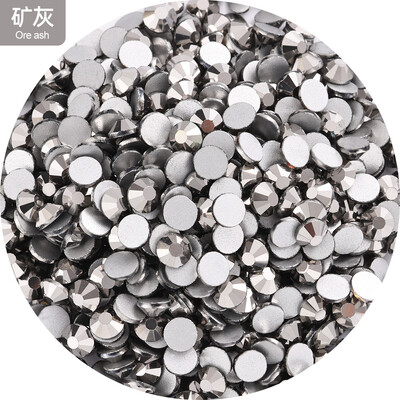 Top Glitter Crystal AB SS3-SS40 Non Hot Fix FlatBack Ραπτική & Ύφασμα Ενδύματα Nail Art Διακοσμήσεις νυχιών