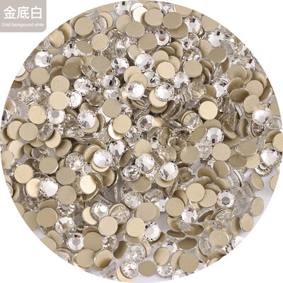 Top Glitter Crystal AB SS3-SS40 Non Hot Fix FlatBack Ραπτική & Ύφασμα Ενδύματα Nail Art Διακοσμήσεις νυχιών