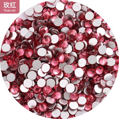 Top Glitter Crystal AB SS3-SS40 Non Hot Fix FlatBack Ραπτική & Ύφασμα Ενδύματα Nail Art Διακοσμήσεις νυχιών