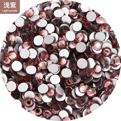 Top Glitter Crystal AB SS3-SS40 Non Hot Fix FlatBack Ραπτική & Ύφασμα Ενδύματα Nail Art Διακοσμήσεις νυχιών