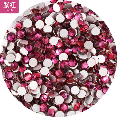 Top Glitter Crystal AB SS3-SS40 Non Hot Fix FlatBack Ραπτική & Ύφασμα Ενδύματα Nail Art Διακοσμήσεις νυχιών