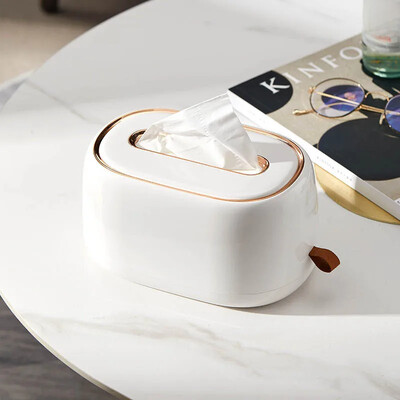 Πολυτελές χαρτομάντιλο επιτραπέζιου χαρτομάντηλου με ελατήριο Χάρτινη θήκη χωρίς διάτρηση στον τοίχο Κουτί πετσέτας κουζίνας Σχάρα σαλονιού