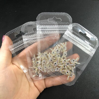 Luksuzni privjesci za nokte Zlatna legura Zeko Glitter Diamond Rhinestone Crystal za DIY nakit Manikura Nail Art Decorations Dodaci