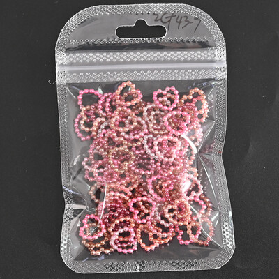 Luksuzni privjesci za nokte Zlatna legura Zeko Glitter Diamond Rhinestone Crystal za DIY nakit Manikura Nail Art Decorations Dodaci