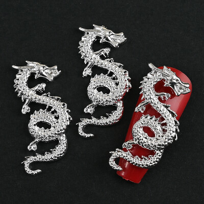 Luksuzni privjesci za nokte Zlatna legura Zeko Glitter Diamond Rhinestone Crystal za DIY nakit Manikura Nail Art Decorations Dodaci