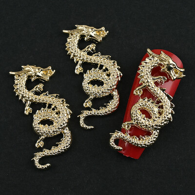 Luksuzni privjesci za nokte Zlatna legura Zeko Glitter Diamond Rhinestone Crystal za DIY nakit Manikura Nail Art Decorations Dodaci