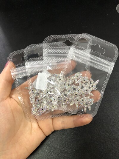 Luksuzni privjesci za nokte Zlatna legura Zeko Glitter Diamond Rhinestone Crystal za DIY nakit Manikura Nail Art Decorations Dodaci