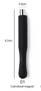 1 kom Dvoglavi cvjetni dizajn magnetne olovke za nokte Magnetni štap 3D magnetni mačkasti gel lak alati za ukrašavanje noktiju za salon/studio/kuću