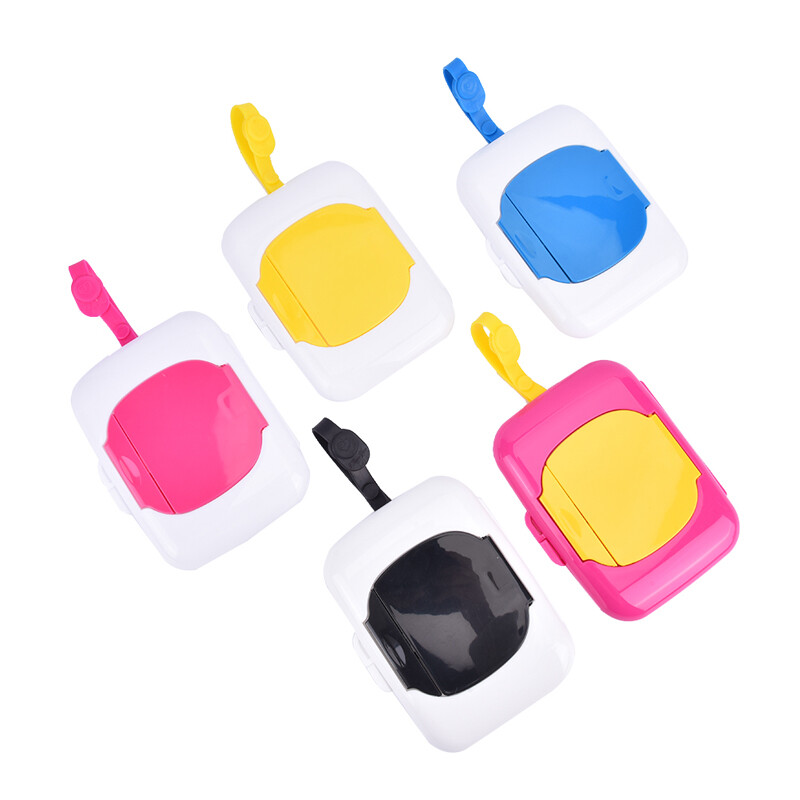 Kutija za vlažne maramice Dozator za maramice Prijenosne maramice Držač za kutiju za pohranu salveta Kontejner za kućni ured u automobilu