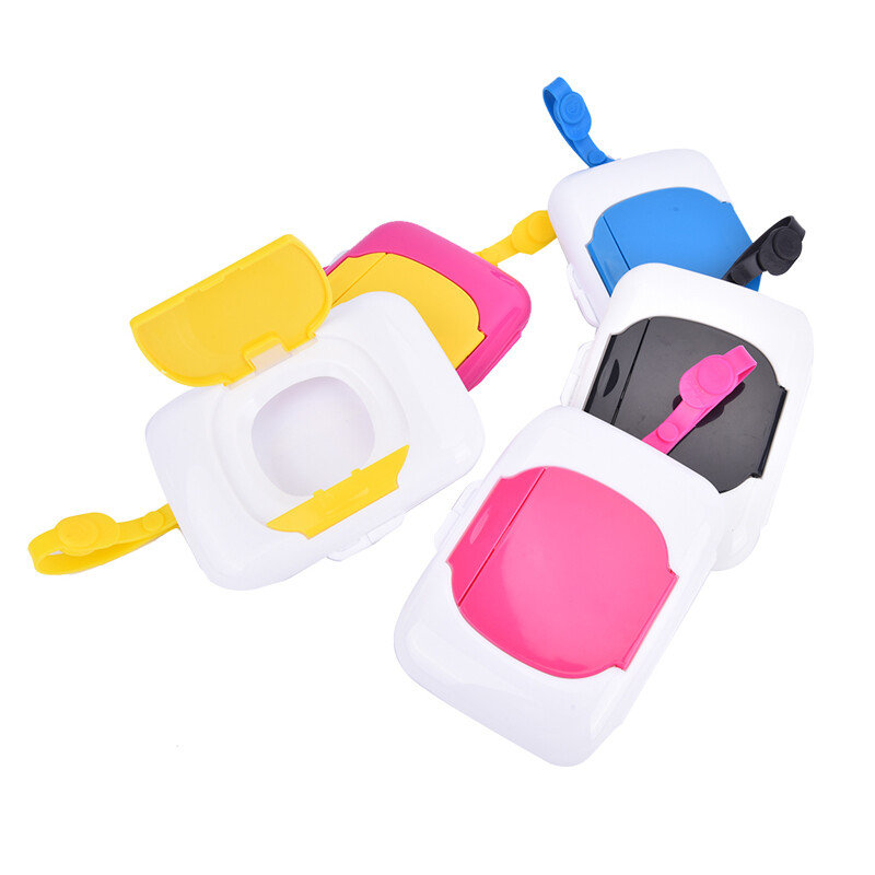 Kutija za vlažne maramice Dozator za maramice Prijenosne maramice Držač za kutiju za pohranu salveta Kontejner za kućni ured u automobilu