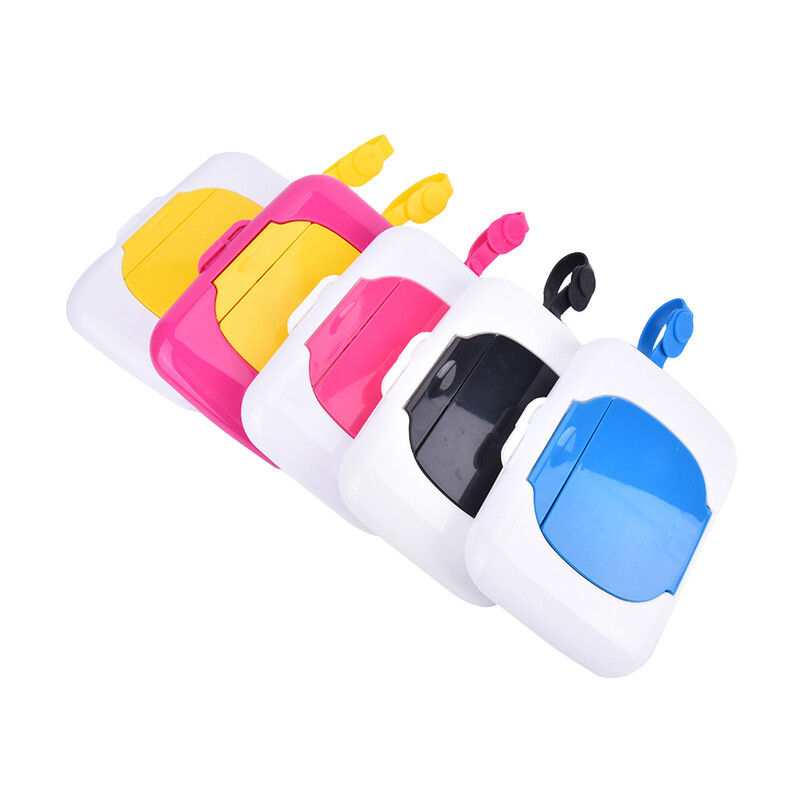 Kutija za vlažne maramice Dozator za maramice Prijenosne maramice Držač za kutiju za pohranu salveta Kontejner za kućni ured u automobilu