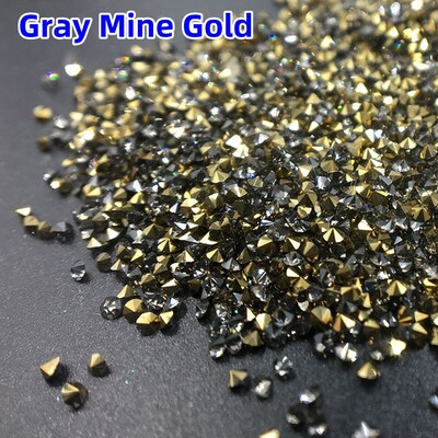 1440 komada Crystal AB Mini Nail Rhinestone Crystal 3D Nail Rhinestone Decoration DIY Nails Art Pixie Rhinestones Micro Diamond Gems