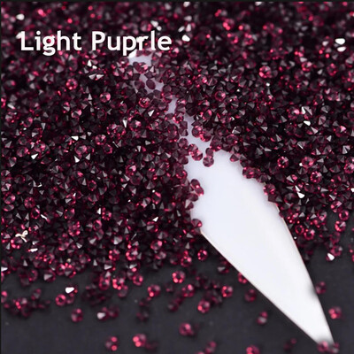 1440 komada Crystal AB Mini Nail Rhinestone Crystal 3D Nail Rhinestone Decoration DIY Nails Art Pixie Rhinestones Micro Diamond Gems