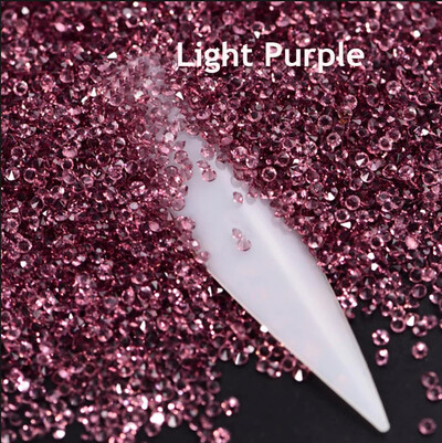 1440 komada Crystal AB Mini Nail Rhinestone Crystal 3D Nail Rhinestone Decoration DIY Nails Art Pixie Rhinestones Micro Diamond Gems